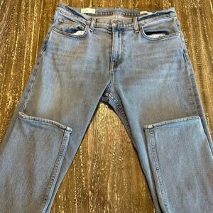 BLDWN Baldwin Modern Skinny Fit Denim Jeans Light Wash Men’s Size 34W x 28L